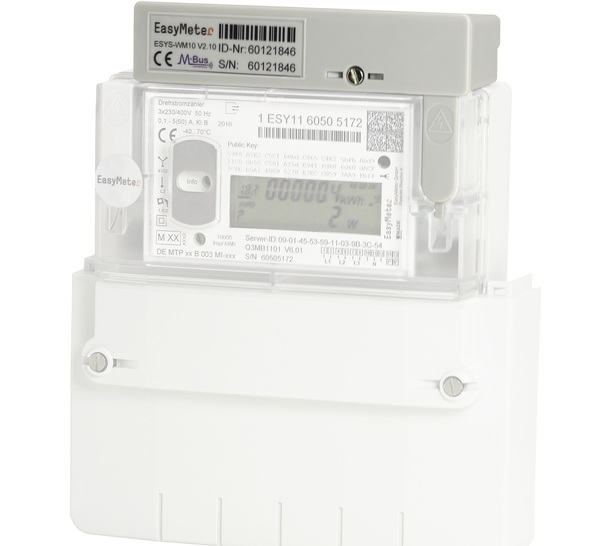 The smart meter involves an additional S1 port to which the smart energy monitor can be connected.