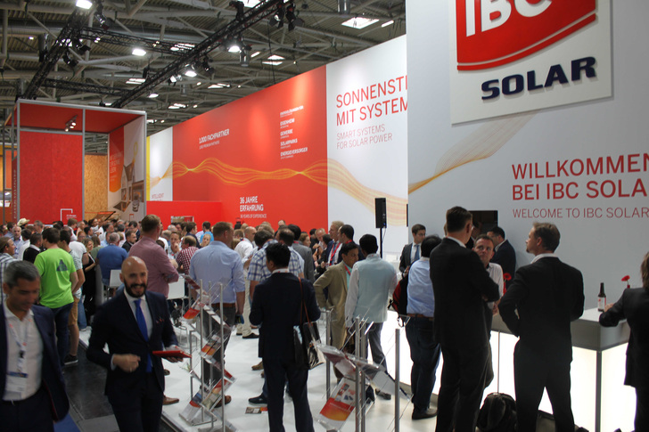 In 2018, interest by visitors in the stand was extremely high. - © IBC Solar
