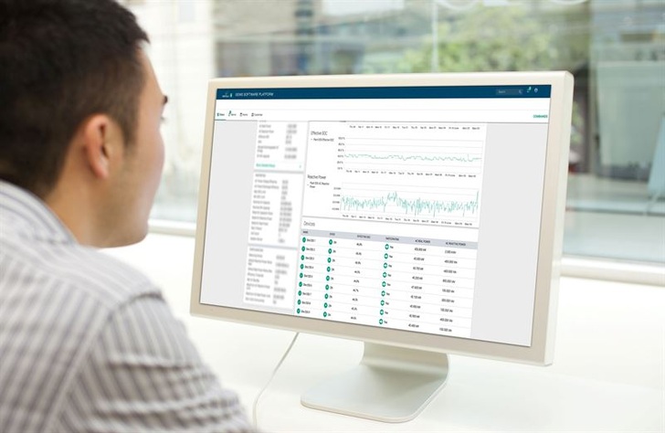 GEMS meets the operational requirements of the Cremzow power plant and provides frequency regulation services to the German Primary Control Reserve (PCR) market. - © Cremzow
