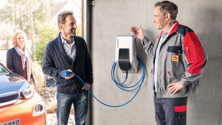 The wallbox is the new fuel station for e-cars. - © Mennekes
