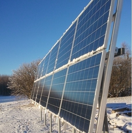 Harsh winters can also drive solar. - © Matti Lehtonen
