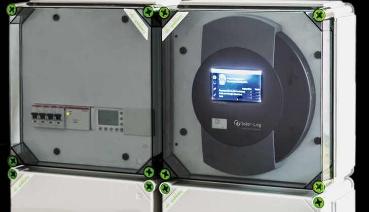 The new control Box allows PV plants and diesel motors to work together efficiently.