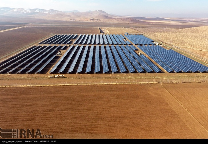 7 MW solar PV power plant in Hamedan province in northwestern Iran.