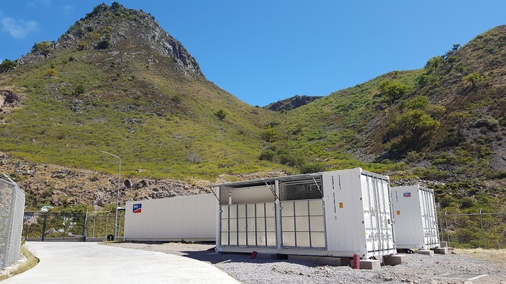 2.3 MWh storage solution with Sunny Central Storage battery inverters.