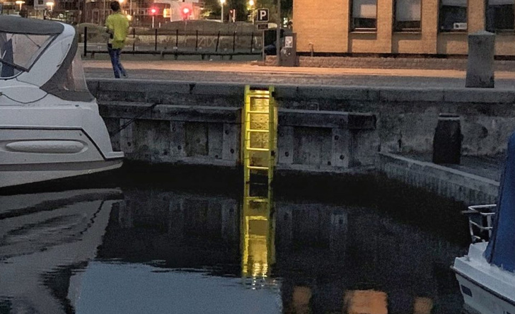 LifeLadder is Port-Safety's innovative safety feature for quay walls.