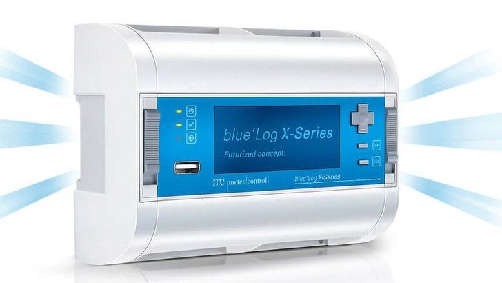 The user interface transparently indicates how the system is configured. - © Meteocontrol
