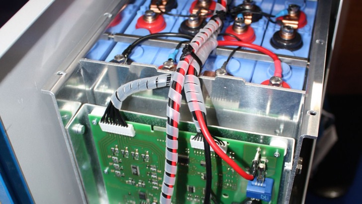 You can't always look inside the battery.