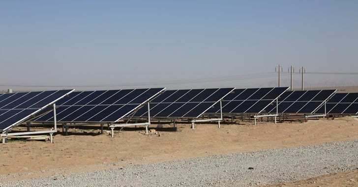 10 MW solar plant in Mahan in Kerman province, that started operation in July 2017.