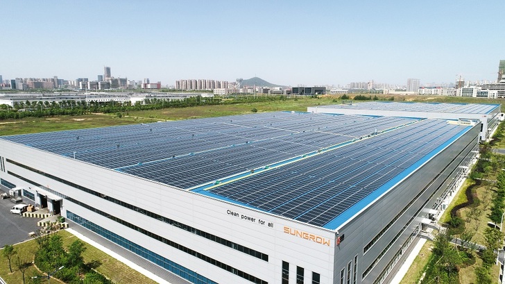 Sungrow committed to achieve 100% renewable power consumption earlier than 2028. - © Sungrow
