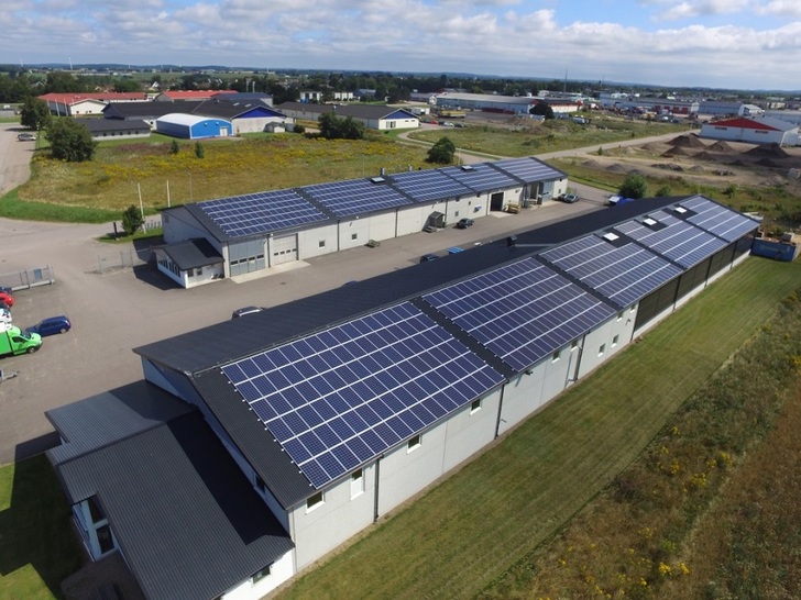 Swedish customers prefer high quality solar modules, Solarwatt is reporting growing business in the country. - © Hallands/Solarwatt
