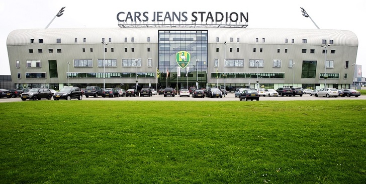 The Cars Jeans football stadium in The Hague.