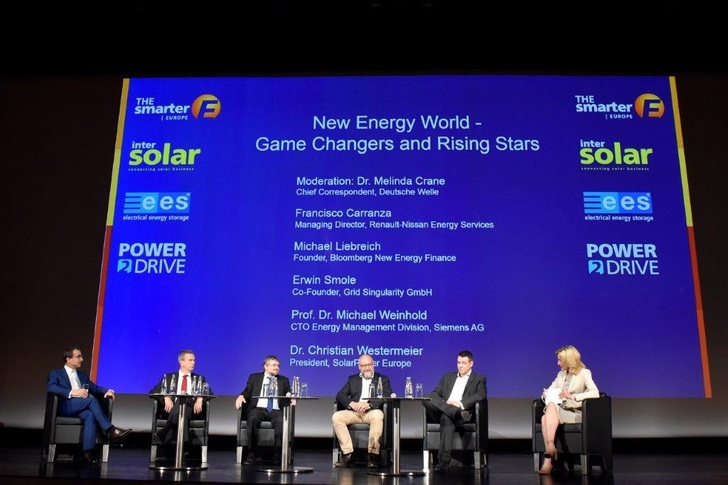 Four conferences under the roof of The smarter E Europe access a wealth of expertise with a single ticket May 14-15, 2019 in Munich.