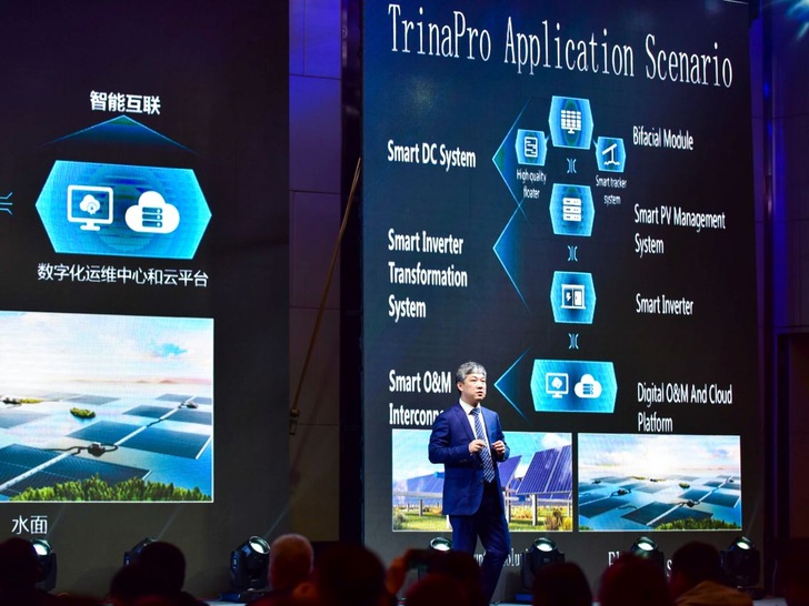 Trina Solar has launched a new smart PV solution in its global headquarter in China.