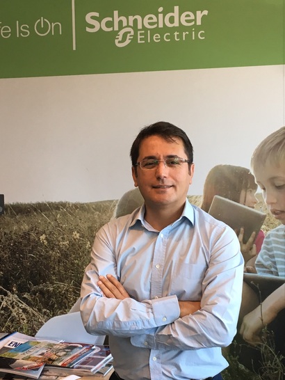 Cem Göçmen Turkey Country Sales Leader Solar Business from Schneider Electric in Istanbul. 