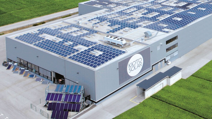 The factory in Austria is well known for high quality solar modules.