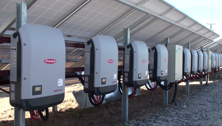 PV installation with Fronius inverters in Kalynivka, Vinnitsa region of Ukraine. - © Fronius
