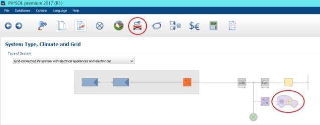 With PV SOL you can now include electric cars in your PV plant simulation. - © Valentin Software
