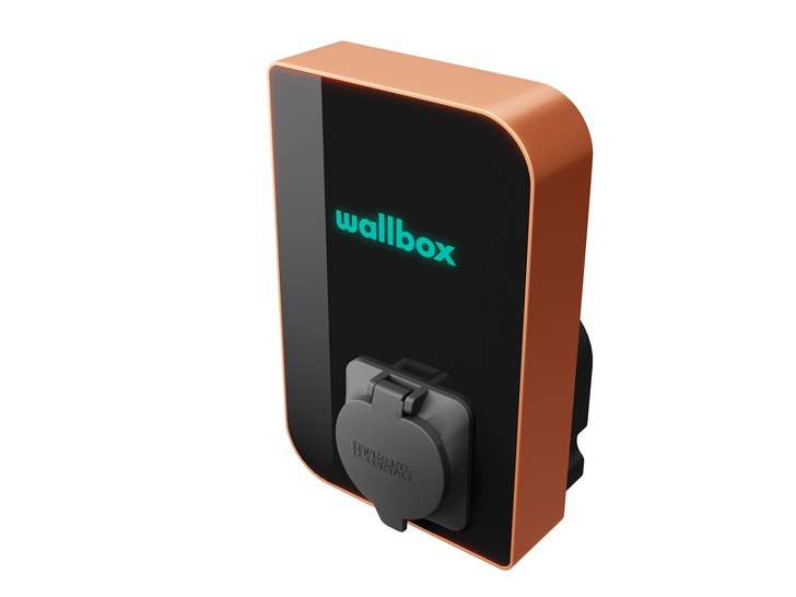Wallbox copper: The charging system for electric vehicles with gesture identification.