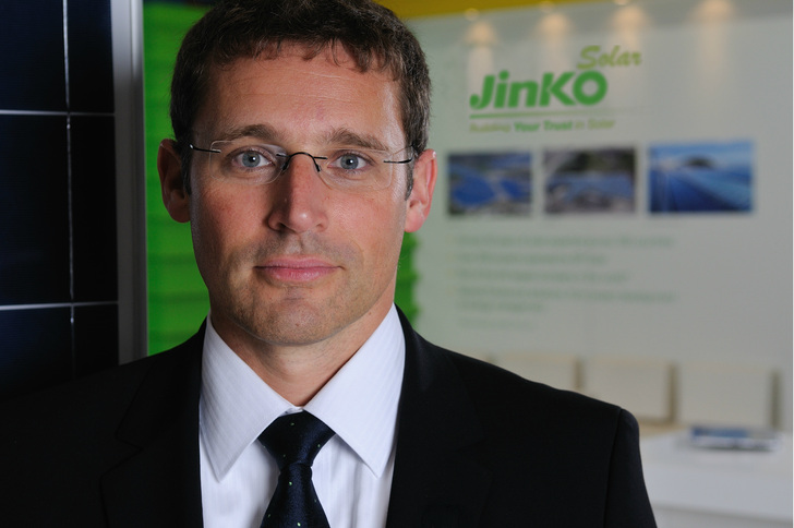 Frank Niendorf, general manager Europe, Jinko Solar sharing insights in interview with pv Europe - © Frank Niendorf, Jinko Solar
