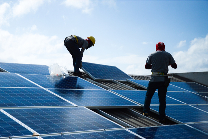 Rooftop solar PV installation can be defined as an electrical induction that transforms solar energy into electricity. - © Shutterstock
