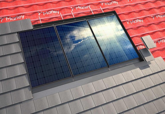 With its long history of conventional roofing systems, Marley is now adding solar elements to their product range.