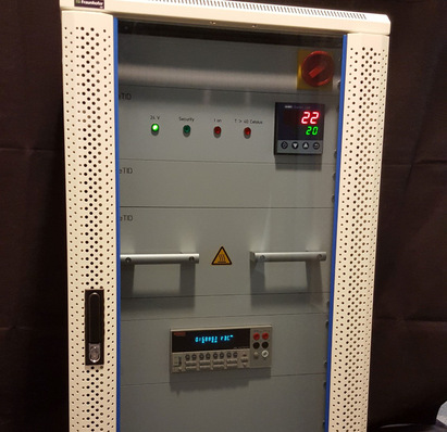 The modules spent a total of 486 hours in a 75°C climatic chamber with Isc-Impp power applied.