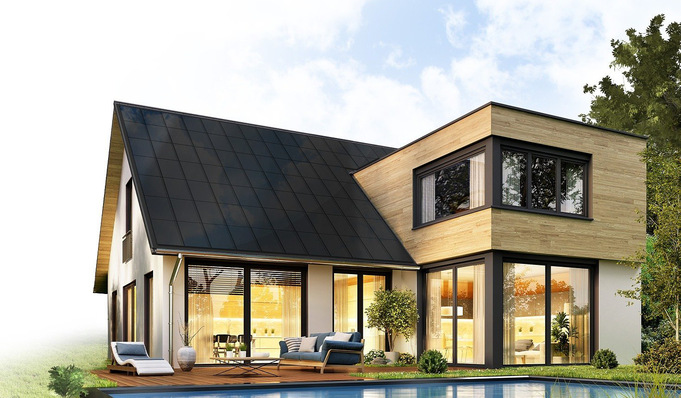 Integrating a solar roof spells the end to having to install solar panels on top of a classic roof.