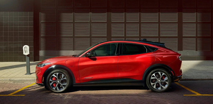 The Mustang Mach-e is Ford’s first foray into fully electric vehicles in large volumes.