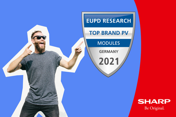 The “Top Brand PV” seal is awarded annually by EUPD.