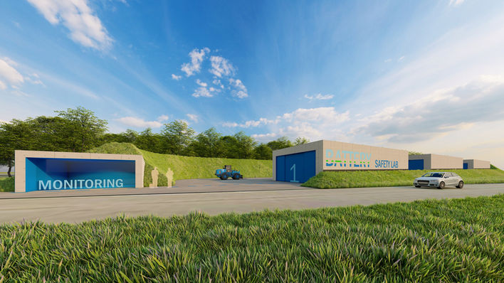 Here is what the Battery Safety Lab will look like once it is up and running.