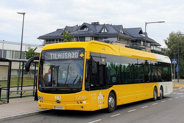 The new BYD 15-metre electric bus delivers a range of 400 km under SORT test conditions.