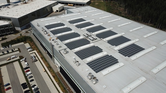 Q Cells C&I installation in Germany.