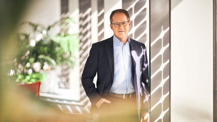 Jürgen Reinert is CEO of SMA. The company is celebrating 40 years of successful history this summer.