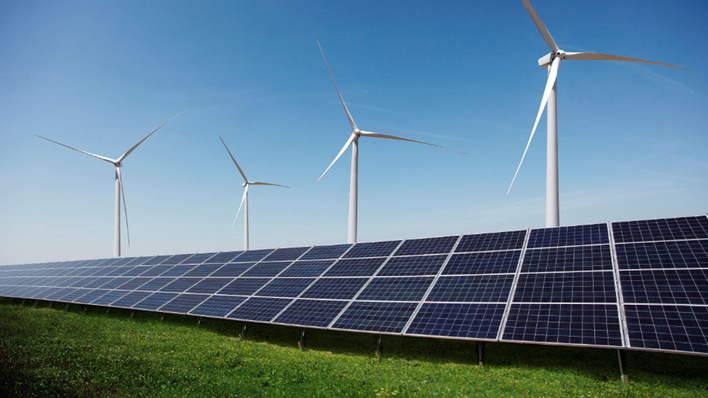 The dream team of photovoltaics and onshore wind power ensure an efficiency and acceptance for the energy transition.