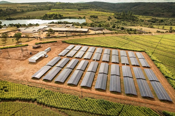 Renewable power supply for the Tingamira tea plantation in eastern Zimbabwe.