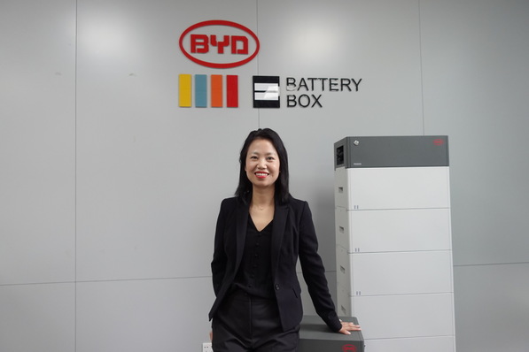 Julia Chen, Global Director, BYD Battery-Box.