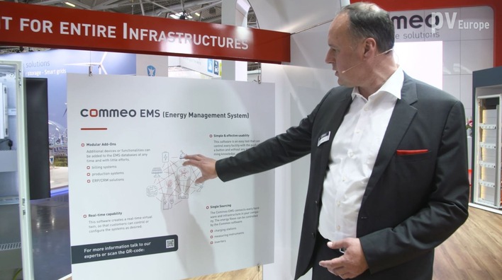 Frank Vöge talks about the commercial storage system.