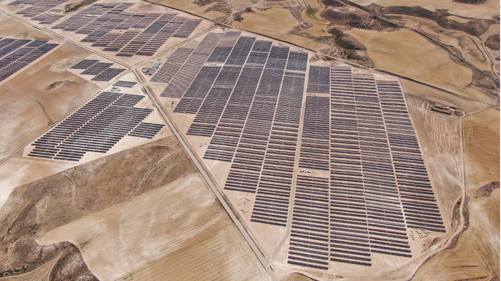 The Esplendor power plant in Spain is one of the projects that Qcells has developed and is now incorporating into Q Energy's expertise.