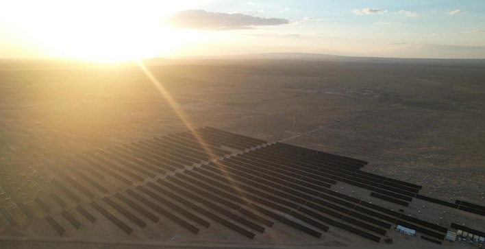 The 200-megawatt PV power project in northern China, is now in operation, using Trina Solar’s 210mm Vertex 670W modules.
