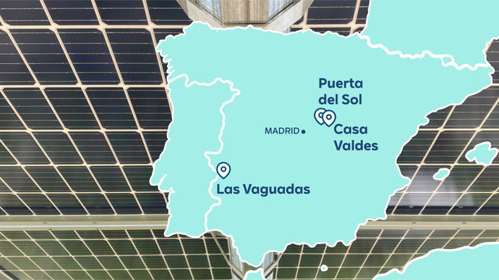 RWE has three solar parks with a total of 100 MW under construction in Spain.