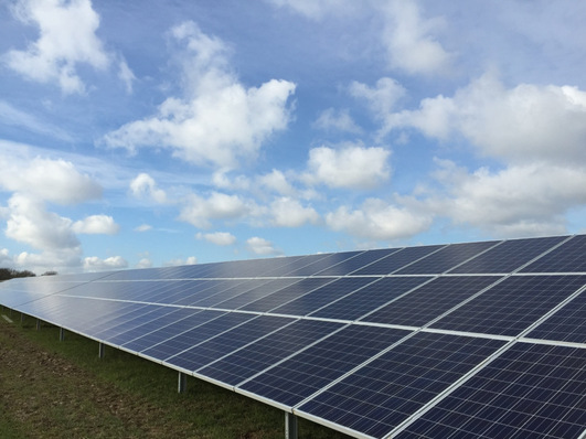 BayWa r.e. solar farm in the UK.
