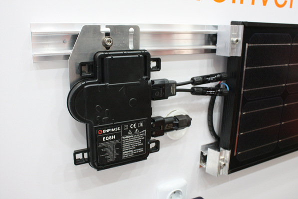Microinverters from Enphase at Intersolar.