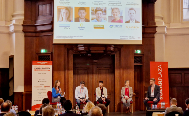 Sungrow at Solarplaza Summit Energy Storage The Netherlands.