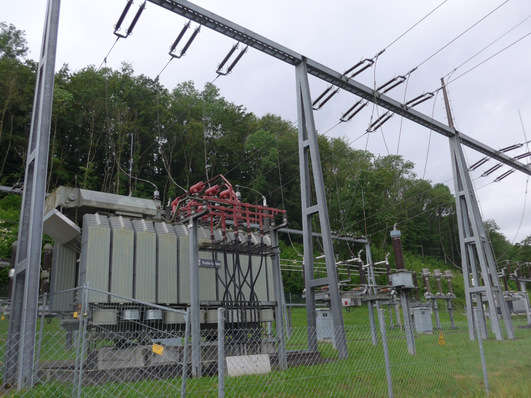 Inverter station distribution networks in Biberach/Riss (Germany).