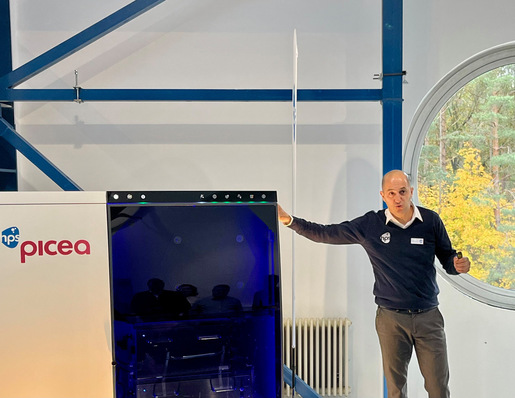 HPS founder Zeyad Abul-Ella at the presentation: the new Picea two relies on lithium iron phosphate batteries.