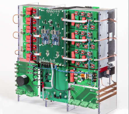 The inverter developed by Fraunhofer ISE enables photovoltaics to make the leap from low to medium voltage.