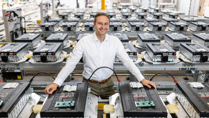 Daniel Hannemann is CEO of Tesvolt from Wittenberg.