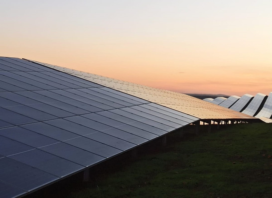  The realization of the new solar park Fenix includes environmental monitoring and various compensation measures (animation image).