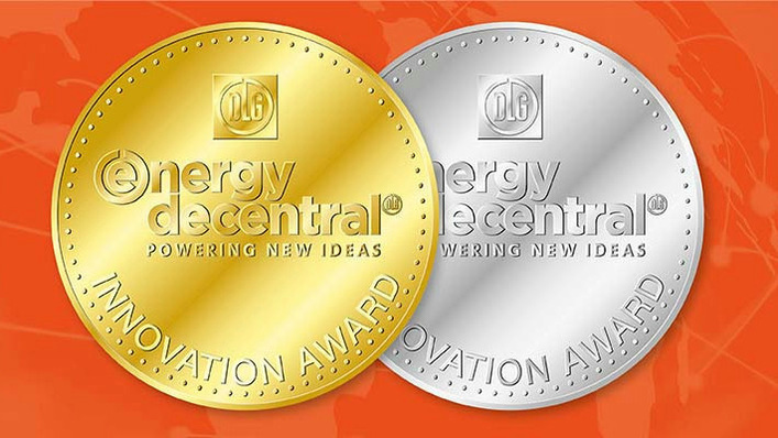  The gold and silver innovation prizes at EnergyDecentral are awarded to new and improved solutions for the solar energy supply of farms.