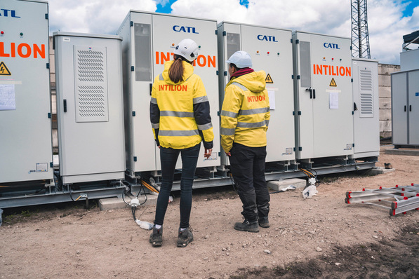  The outdoor systems each have a capacity of twelve megawatt hours.